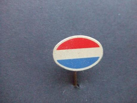 Nederlandse vlag driekleur ovaal model